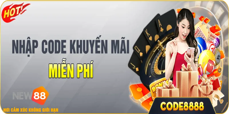 Code Khuyến Mãi Miễn Phí NEW88 - Tham Gia Rinh Quà Khủng 2026 1 Code Khuyến Mãi Miễn Phí NEW88