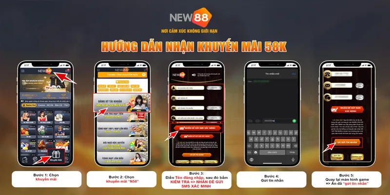 Đăng Ký Tài Khoản NEW88 - Nhận Quà Chào Mừng Cực Hấp Dẫn 2026 2 Đăng ký tài khoản NEW88 nhận quà cực cuốn